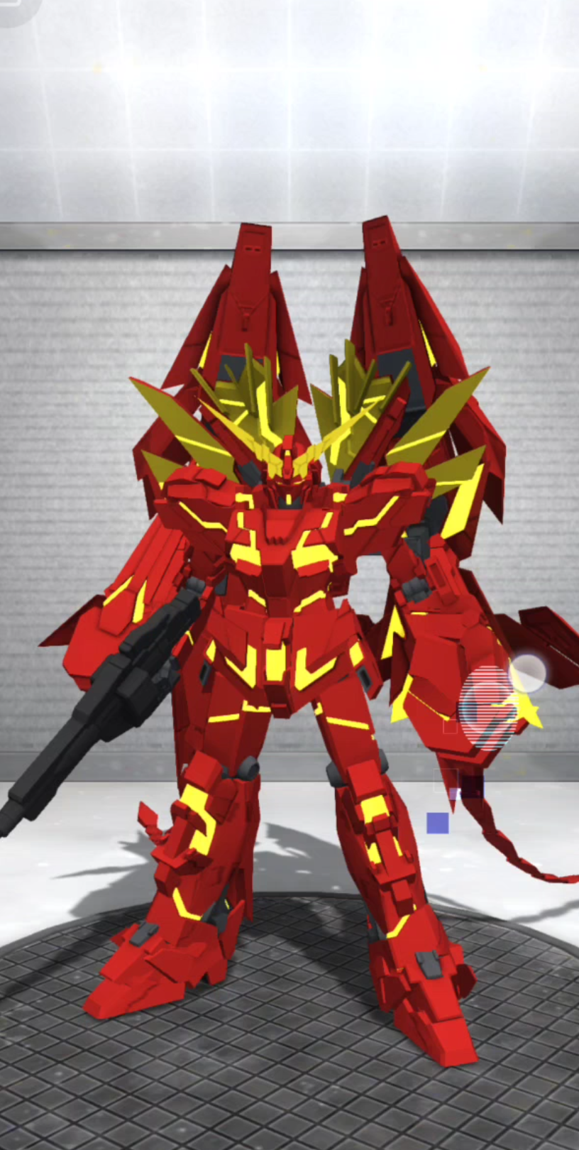 《高达创坏者》中国红配色完美独角兽_手机游戏热门视频