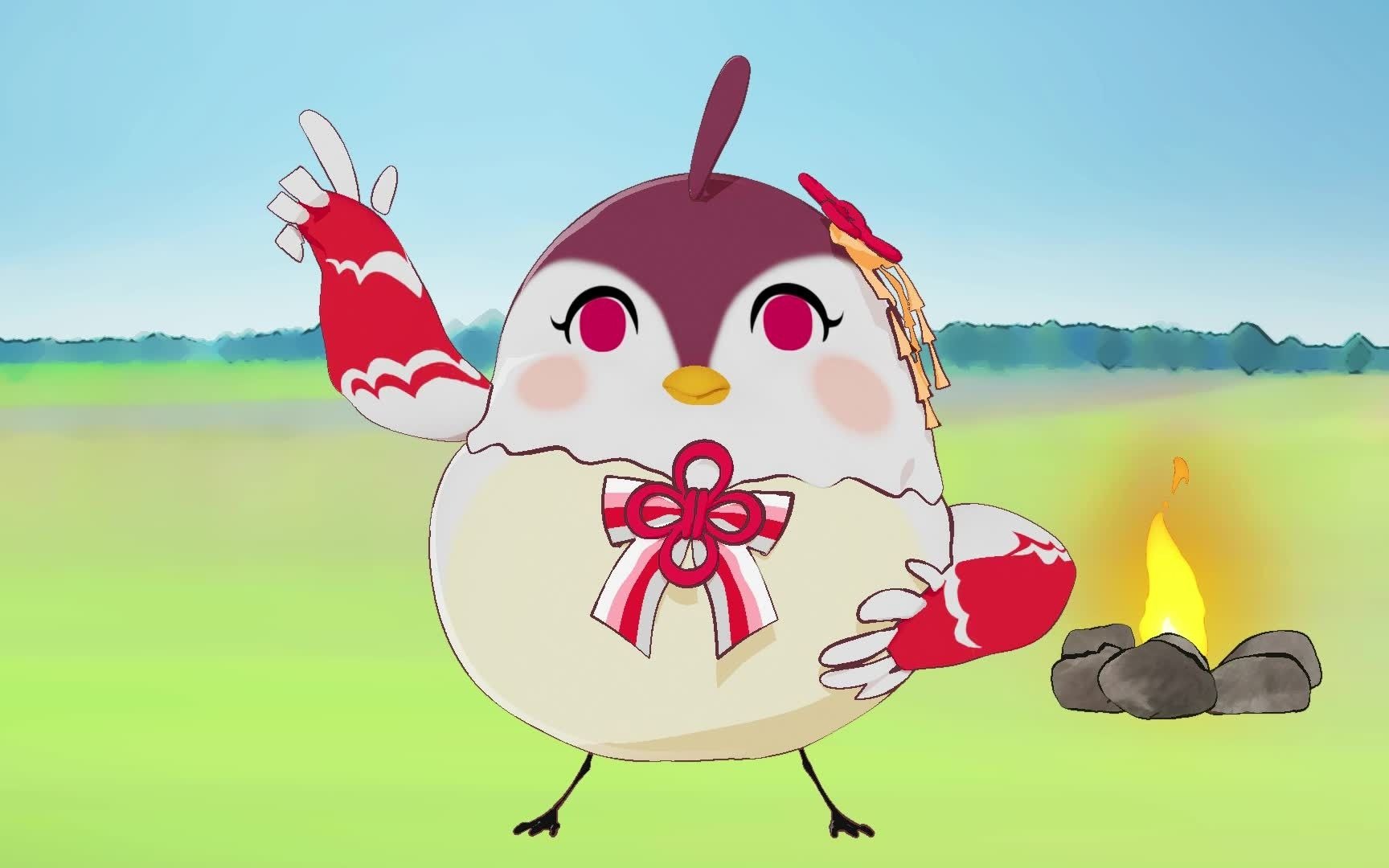 失恋emo就看看【泠鸢yousa】【船新版本】真0v0鸟形态_mmd《失恋阵线