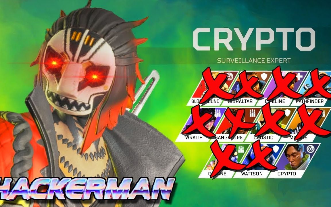 美式鬼畜apex的新英雄密客也太强了吧