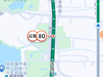 [高德地图模拟导航]吉安客运中心站-吉安站(江西省吉安市青原区)