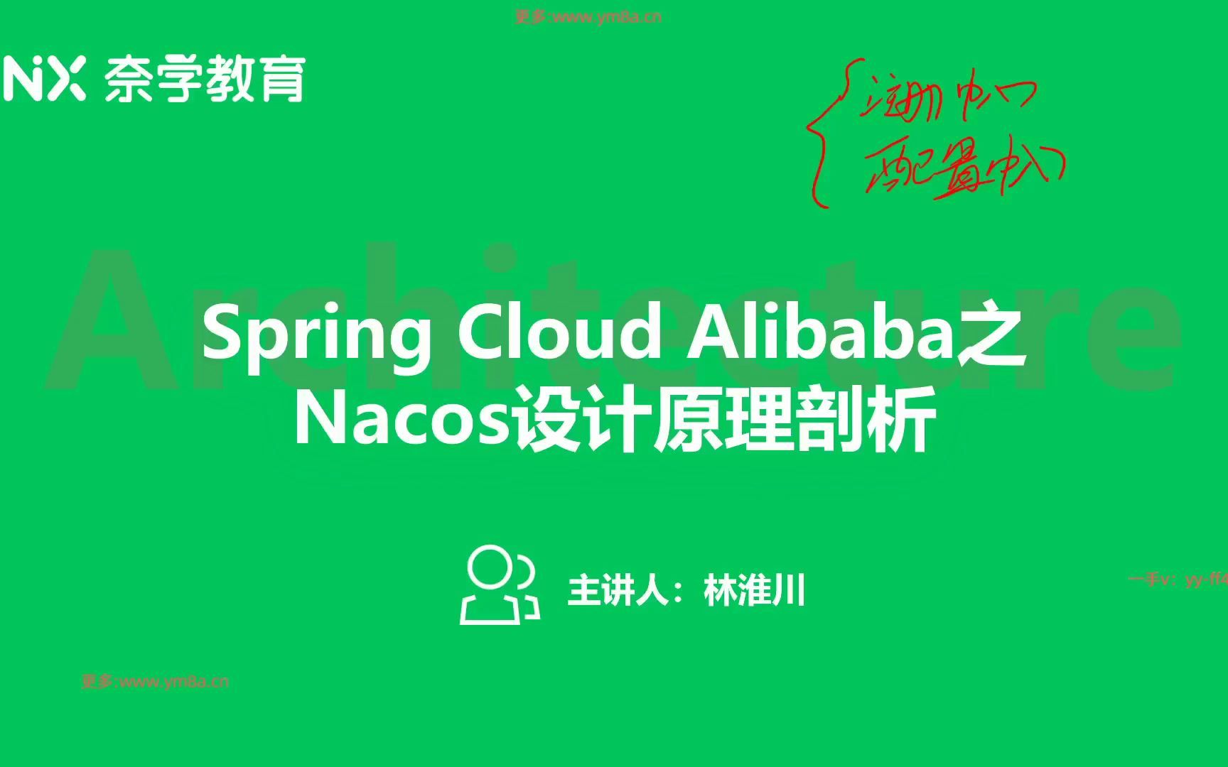 27Spring Cloud Alibaba之Nacos设计原理剖析哔哩哔哩bilibili