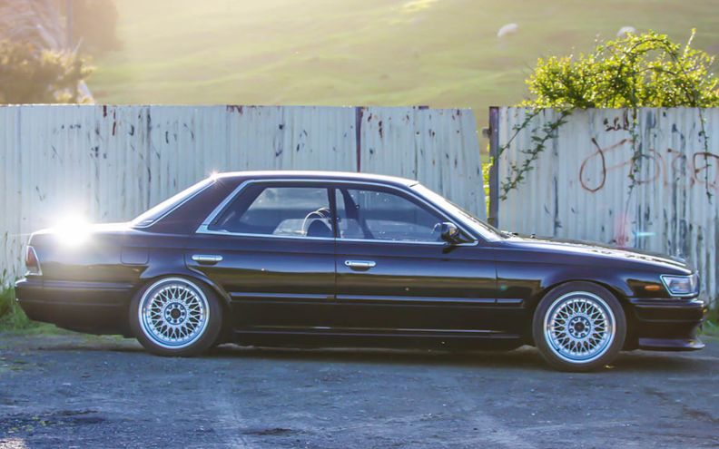 【_(:з」∠)】日产laurel c33低趴改装 from japan hd (extended