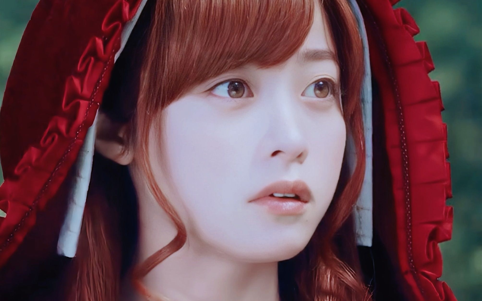 颜艺看多了,别忘了她是靠神颜出圈的啊~【桥本环奈】小红帽纯磕颜个人