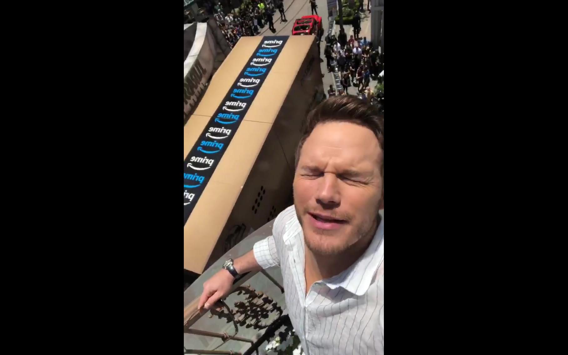 【chris pratt】帕帕ins story更新两则 救命他怎么这么可爱qaq