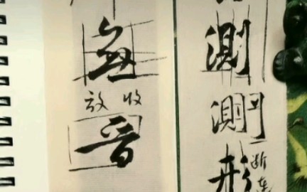 [图]【陈仁书法】《集王圣教序》单字临创结合教学2