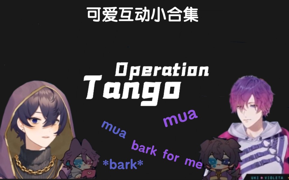 [图]【熟/Uki/Shoto】20分钟看完联动|其实就是一些可爱互动的合集（5.15 OPERATION: TANGO）