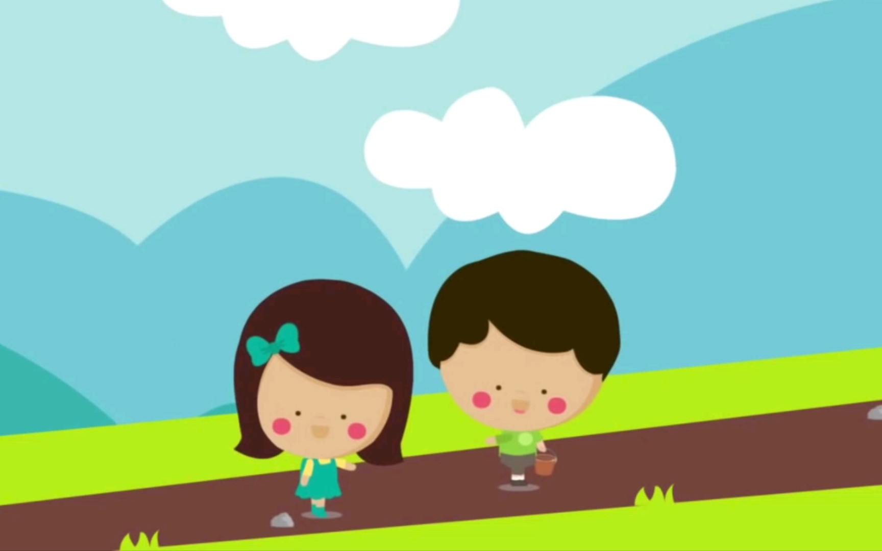 [图]【英语启蒙儿歌】Jack and Jill Went Up the Hill