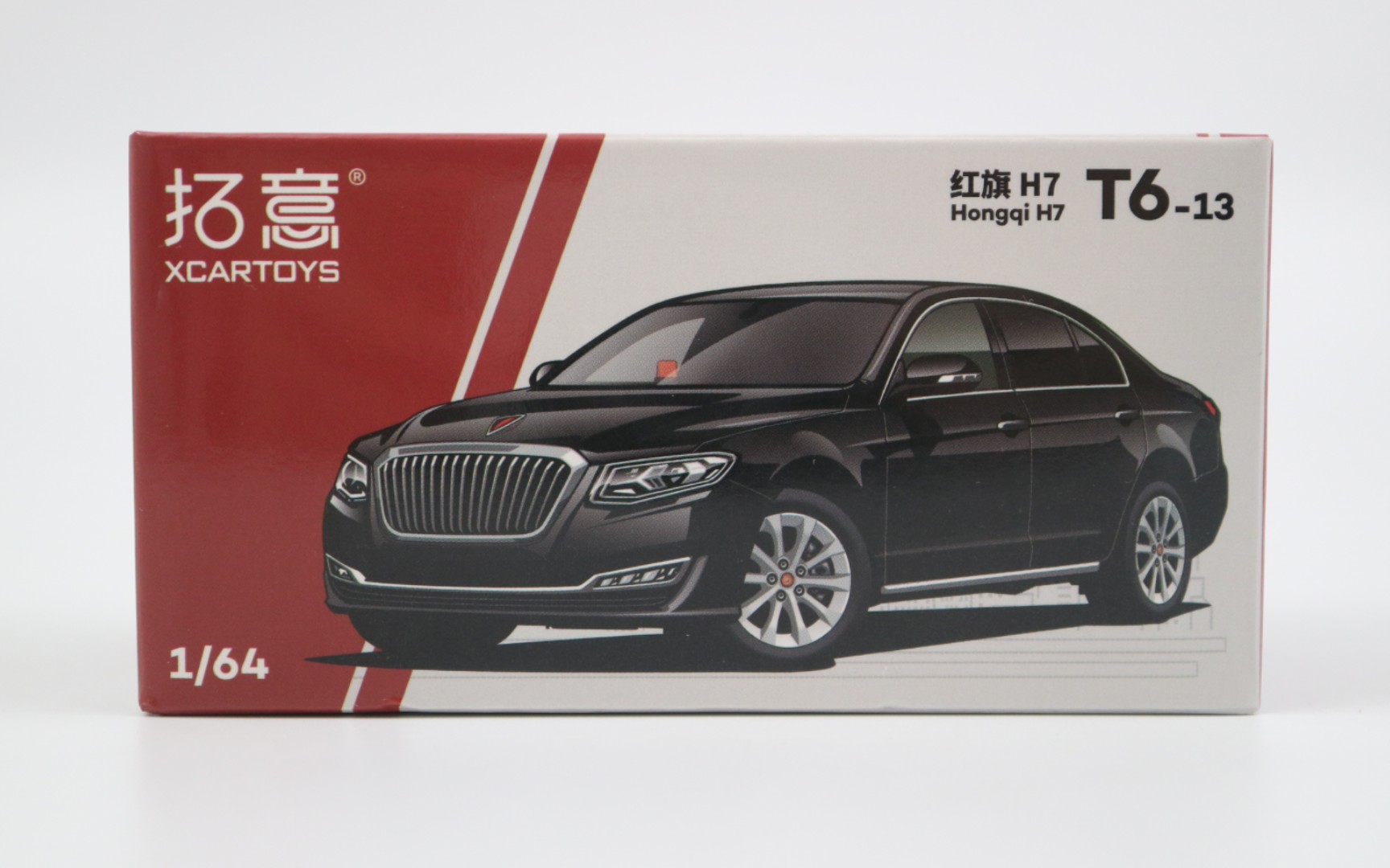 拓意 1/64 一汽红旗 h7 警备警车