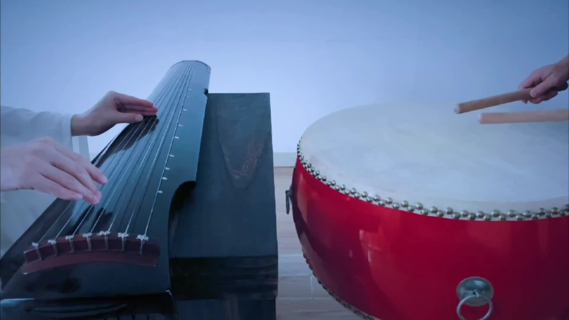 闭上眼听你会有怎样的画面感呢古琴古风民乐