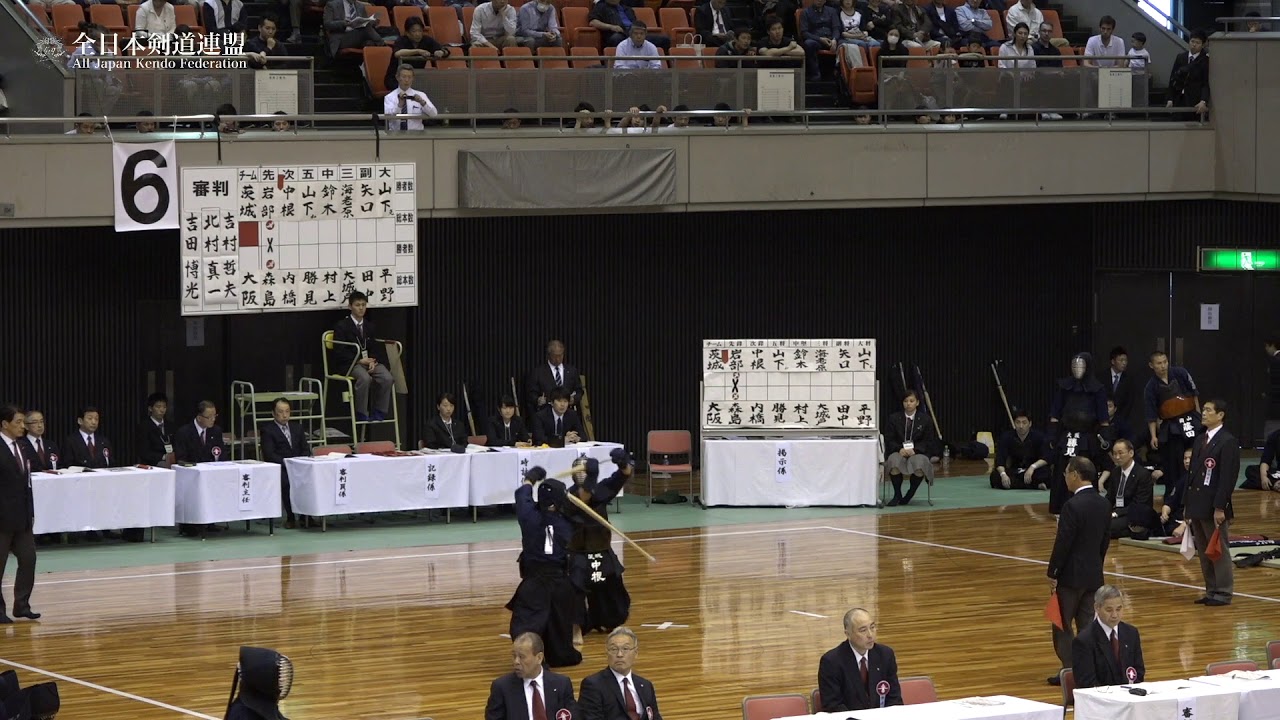 IBARAKI sv OSAKA 66th All Japan Interprefectrue Kendo Championship 2018 2nd Rou哔哩哔哩bilibili