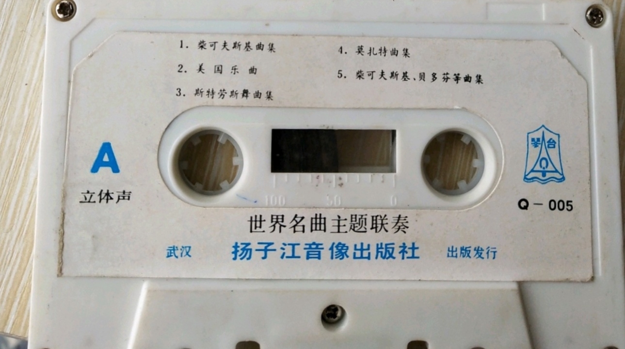 [图]1984年出版磁带音频 世界名曲主题联奏 (A)