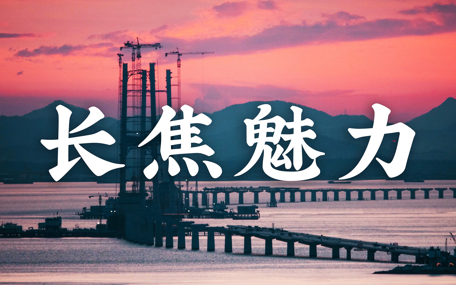 相信我,用长焦镜头更容易拍出大片!