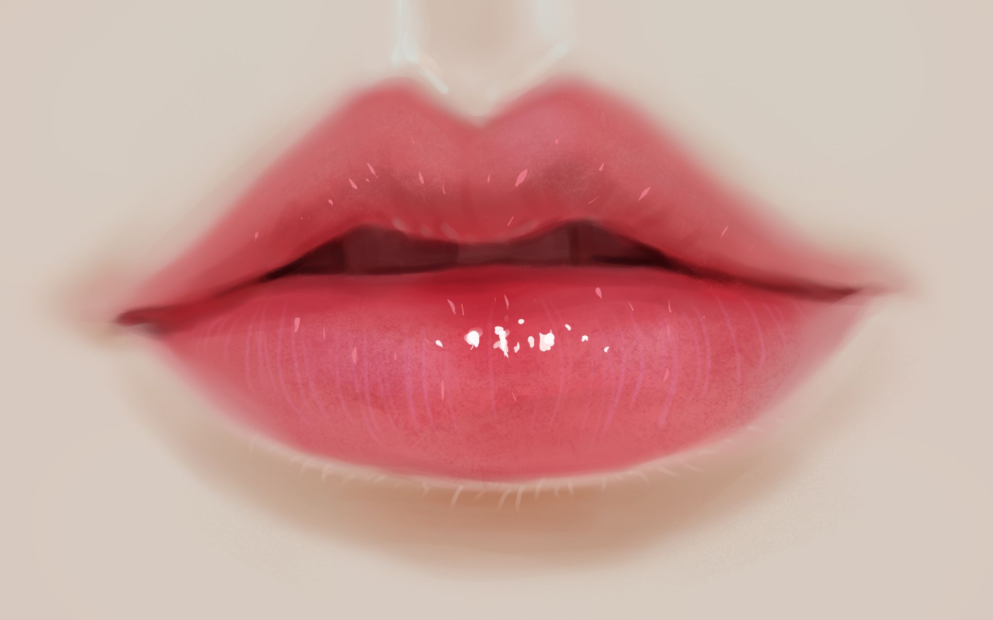 不一样的嘴巴厚涂画法,我初中的弟弟都学会了!