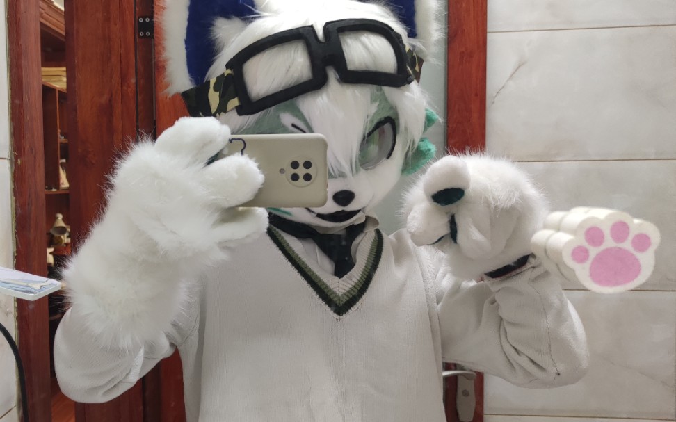 【兽装fursuit】手足无措的兽装展示