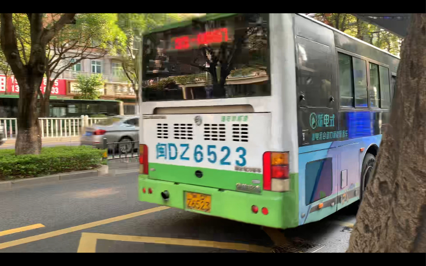 【老当益壮的金旅】厦门公交33路xml6125jhev25c混动运行实录