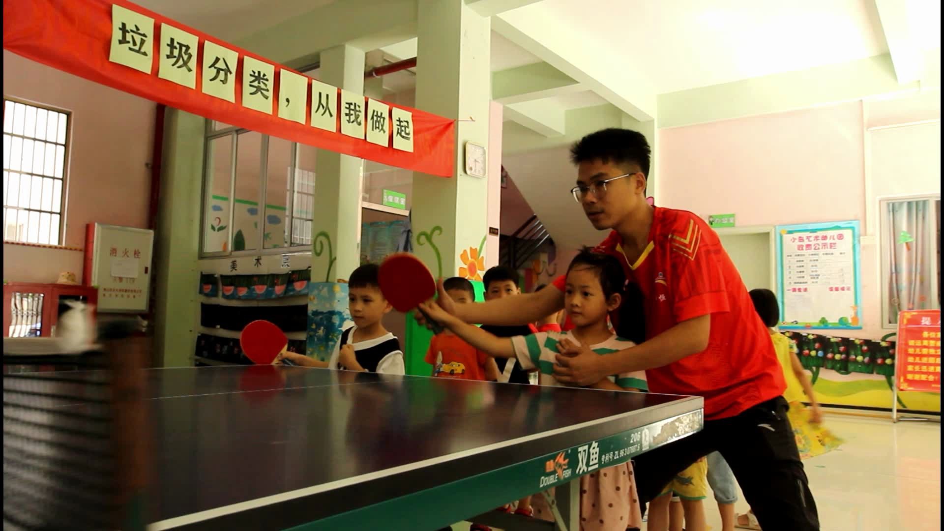 小岛幼儿园乒乓球课程宣传短片