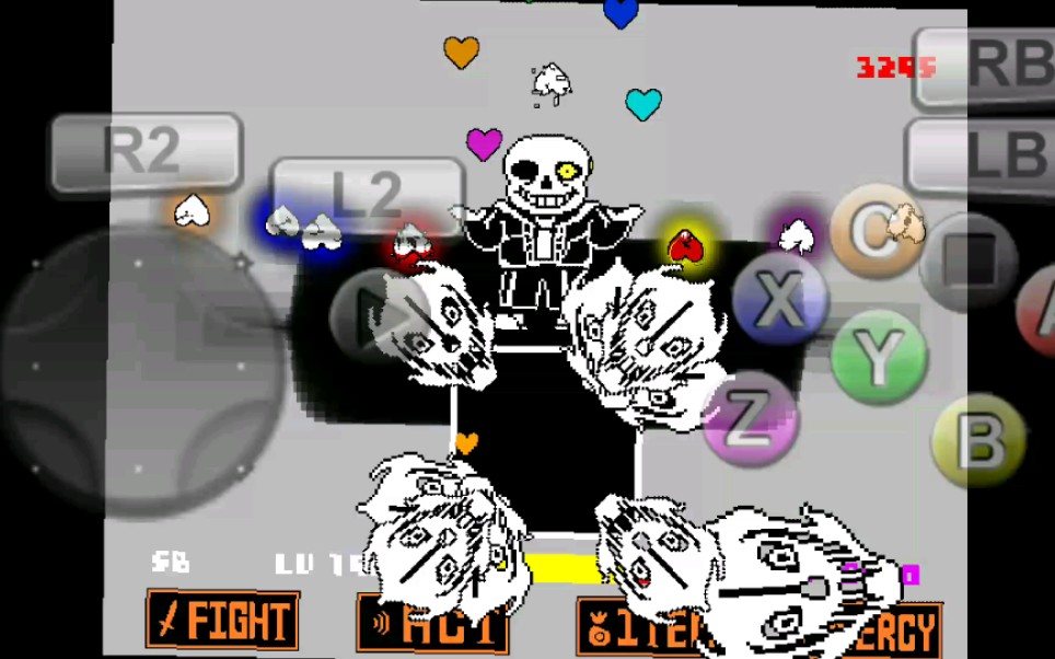 【八重终结】第六阶段au(原)sans们的战斗!(通关!