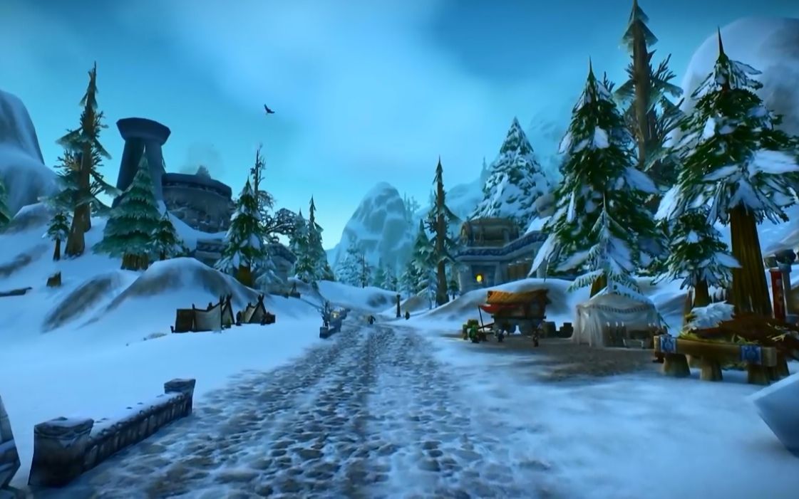 暴雪游戏宣传片:魔兽世界-音乐场景-丹莫罗(2005-12)_哔哩哔哩 (゜-゜