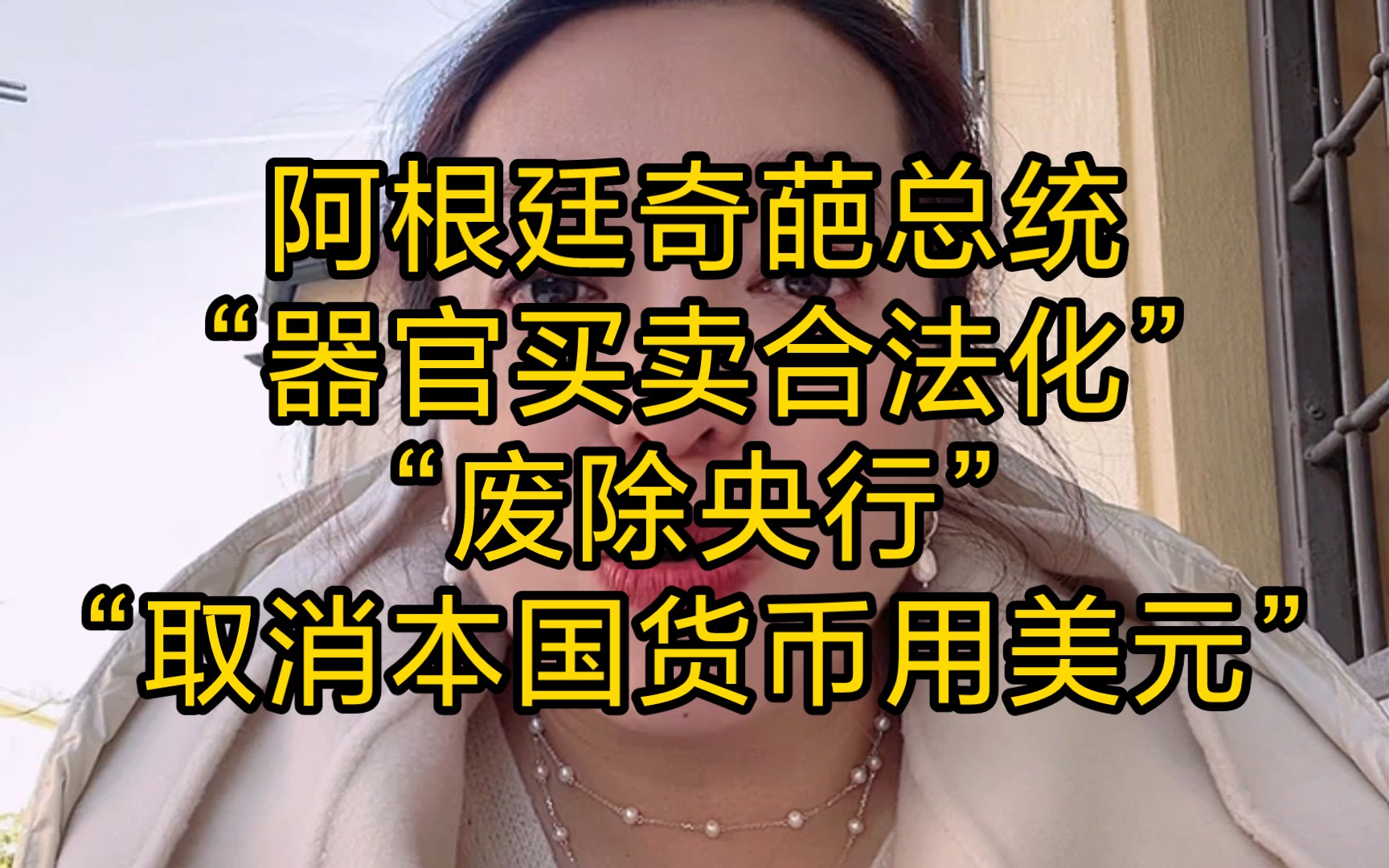 意大利潮妈:阿根廷极右翼总统,主张“器官买卖合法化”、“废除央行”、“取消本国货币全部使用美元”,老穷了巴西都得拉它一把(2023年11月20日...