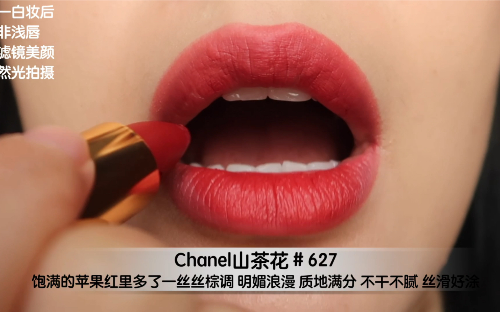 活动作品chanel山茶花627平平无奇红棕山茶花