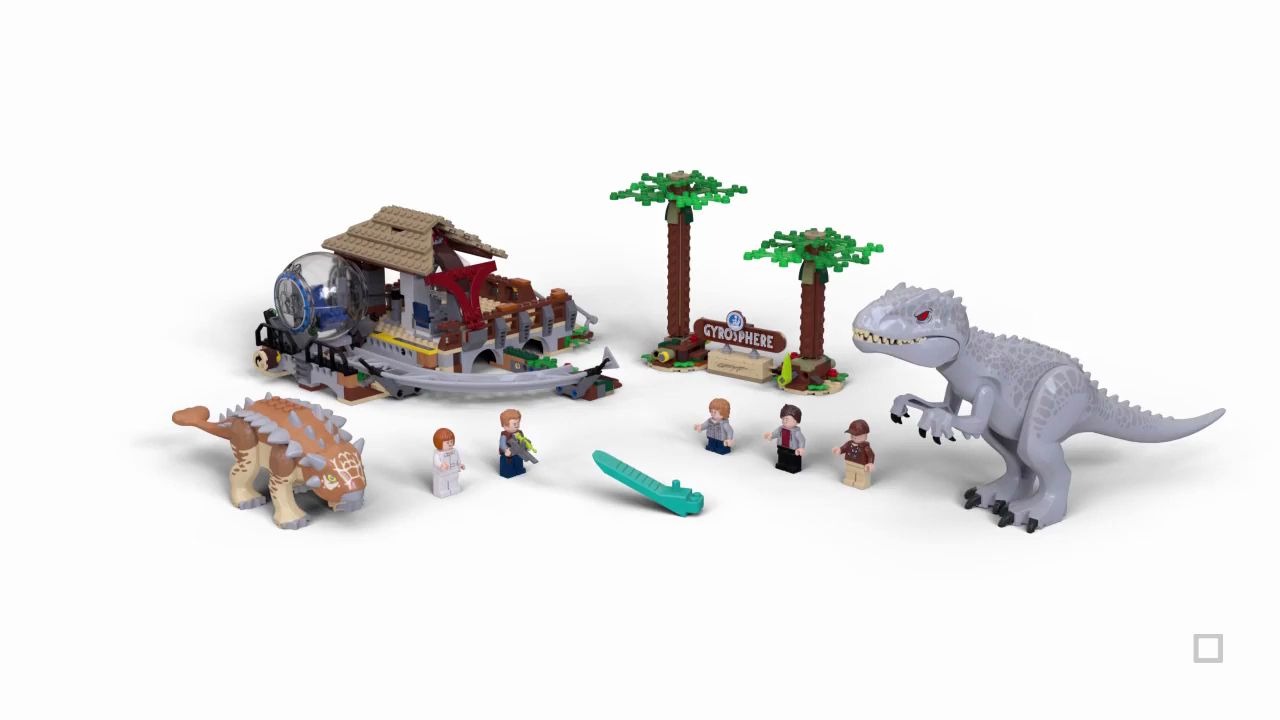 乐高 侏罗纪世界 house of gyrospheres (75941) 360度套装展示