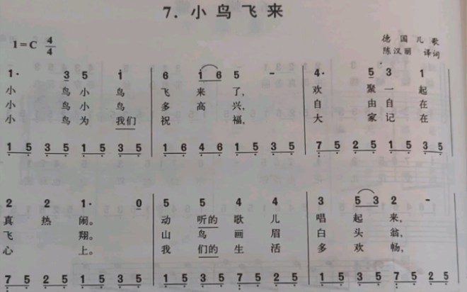 《 小鸟飞来 》钢琴曲全分解伴奏,幼师必备! #幼儿园儿歌简单钢琴弹奏 #小鸟飞来 #儿歌基础钢琴曲哔哩哔哩bilibili