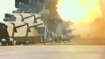 约克城号（CV-10）副炮开火历史影像