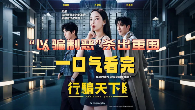 一口气看完《行騙天下KR》1-2集 靠“以骗制恶”杀出重围！日版翻拍竟超越原作？