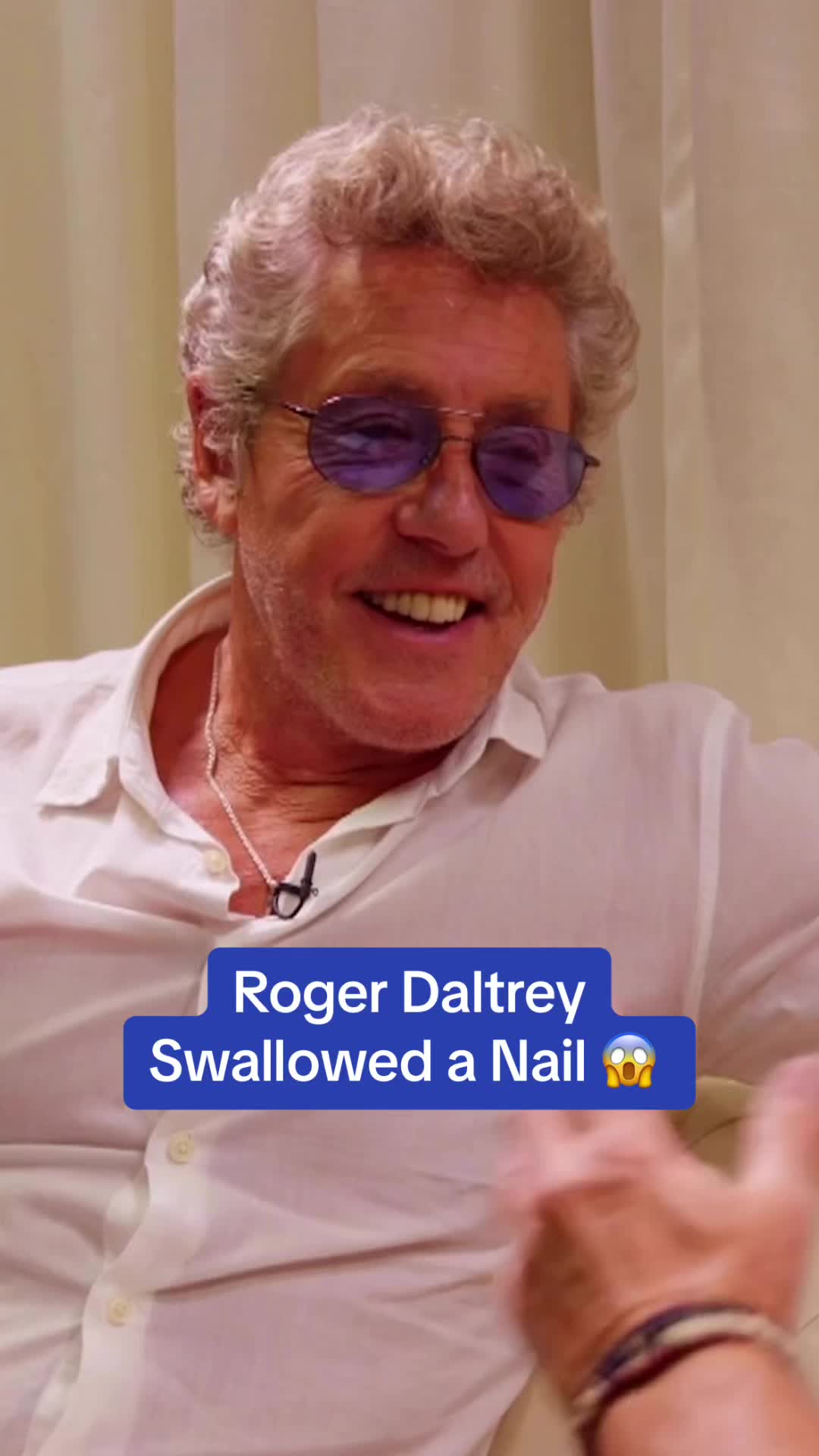 Roger Daltrey shares the wild story of swallowing a nail when he was 4 years old哔哩哔哩bilibili