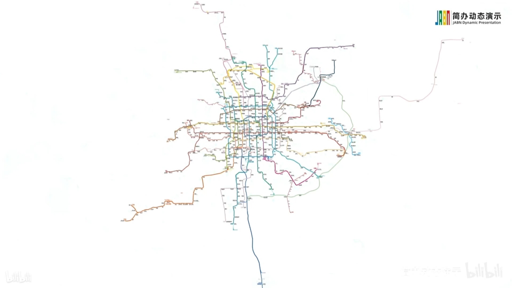 北京地铁规划2030图片