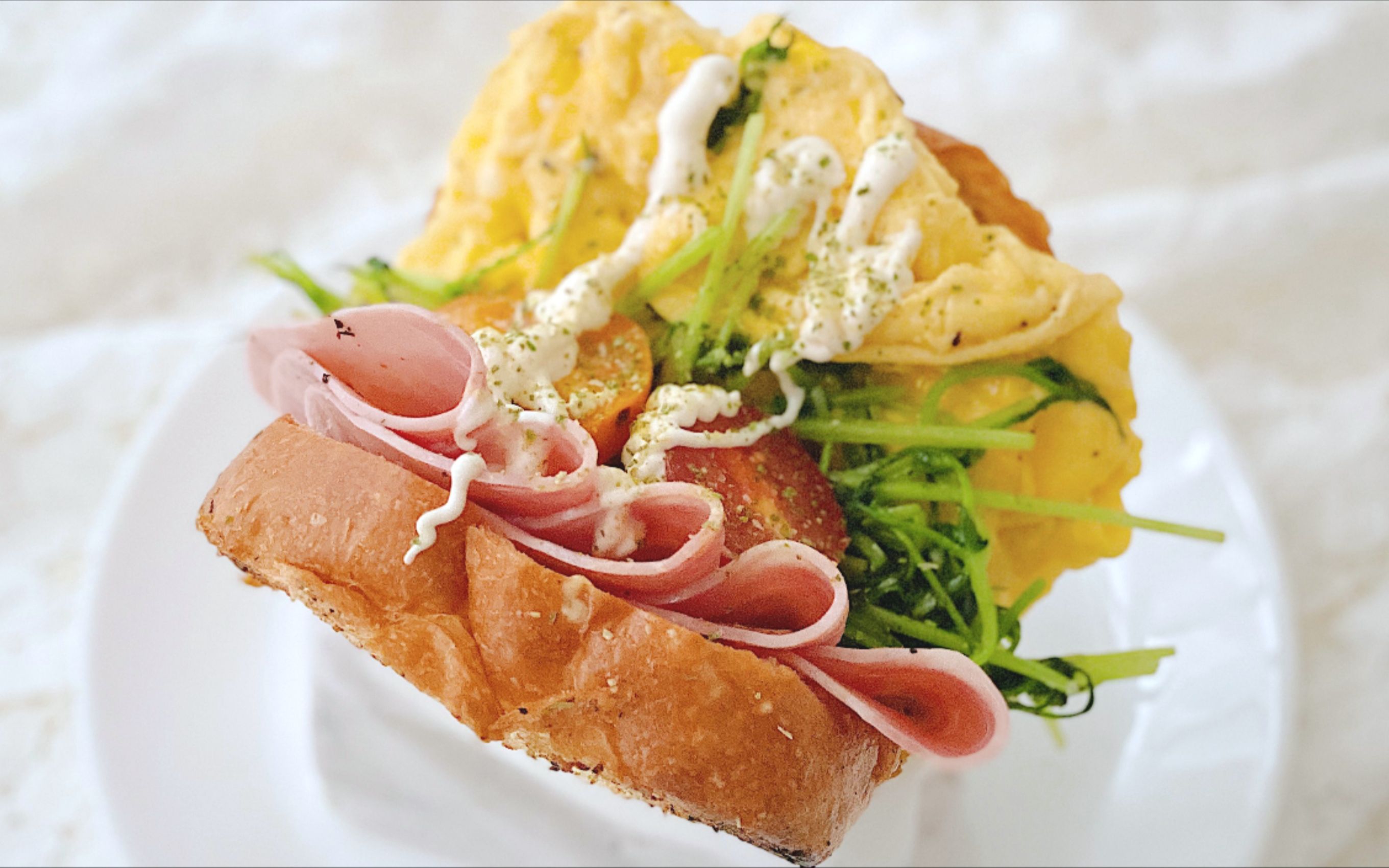 牛油果少女|早餐vlog|韩式厚蛋三明治 奶咖