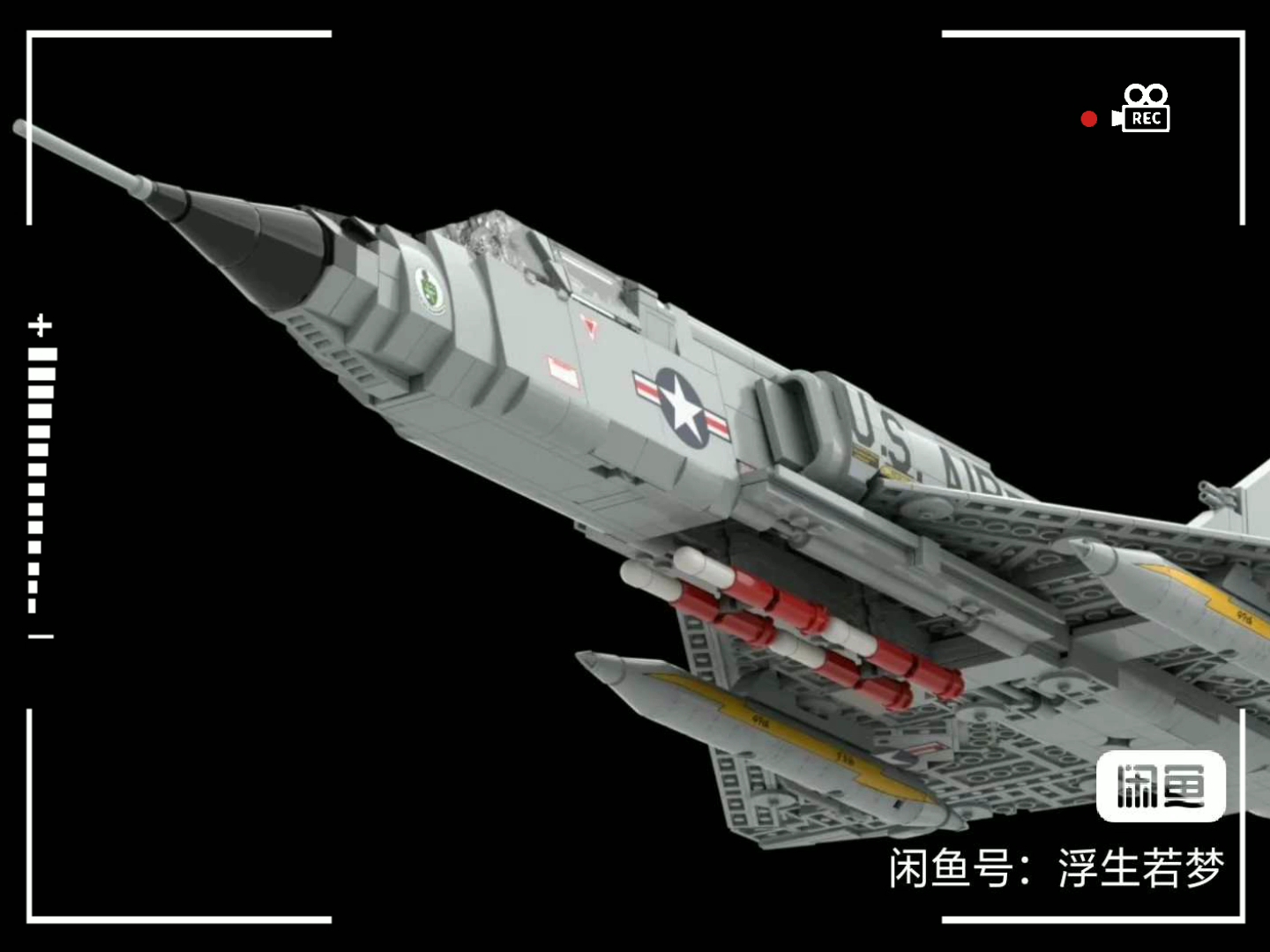 乐高f-106a三角洲飞镖,乐高moc战斗机,乐高moc飞机moc积木零件包