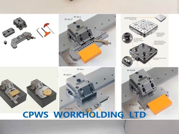 EROWA夹具火花机线切割用 ER006705 EDM Tooling chuck holder vise pallet clamp哔哩哔哩bilibili