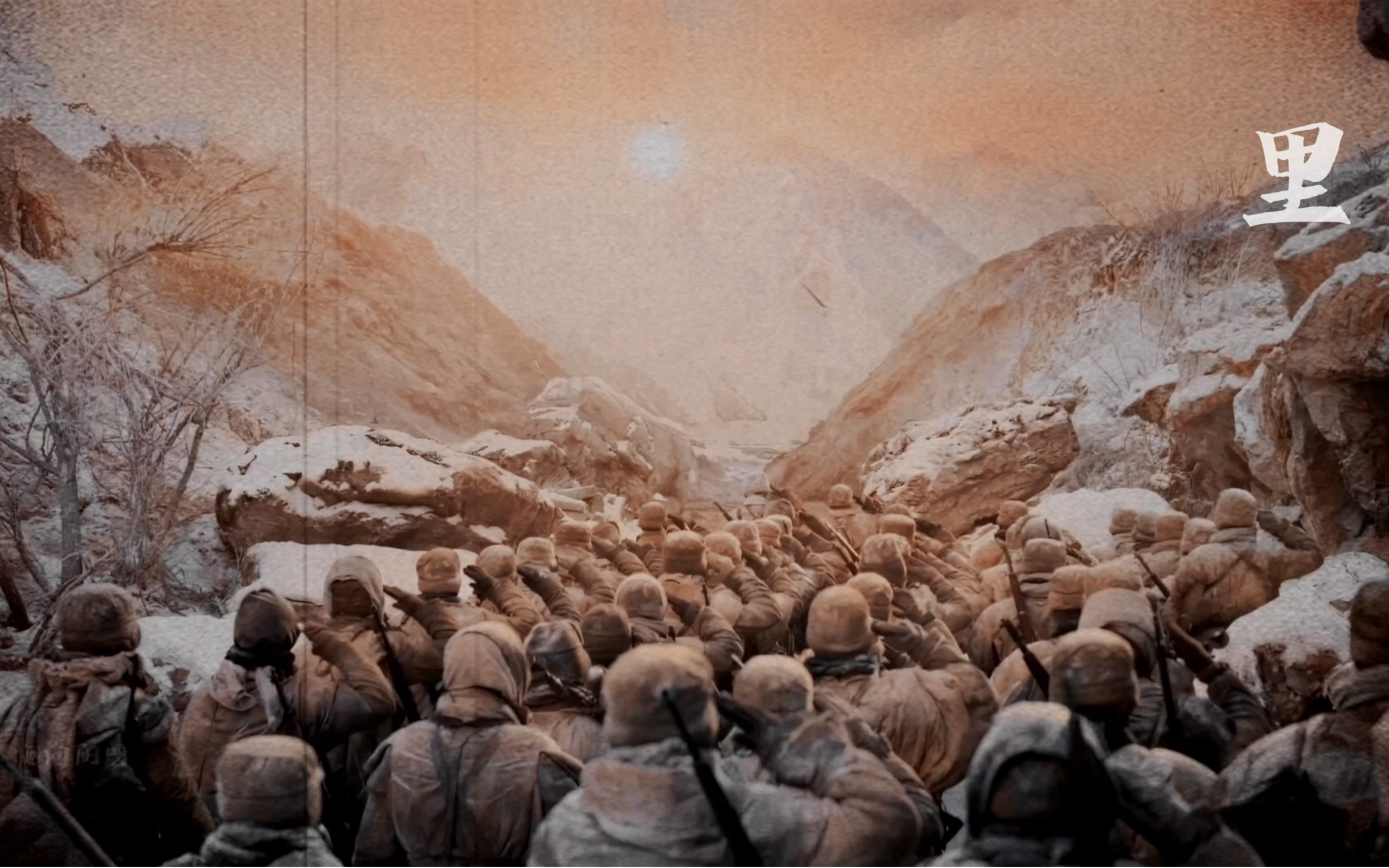 "保家卫国,流血牺牲,不就是我们军人的天职"