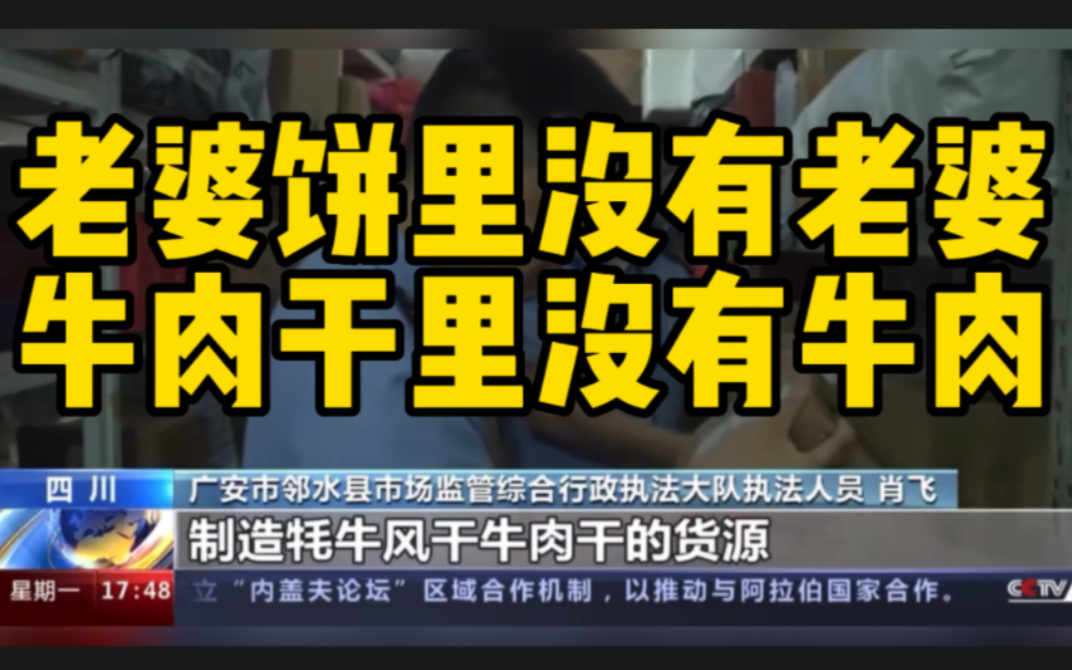 月销千万元的牛肉干里没牛肉 全是科技与狠活哔哩哔哩bilibili