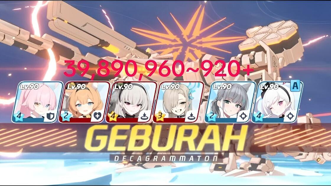 【转载|蔚蓝档案】盖布拉蓝甲TM一刀39,890,960【日服S38大决战】_手游情报