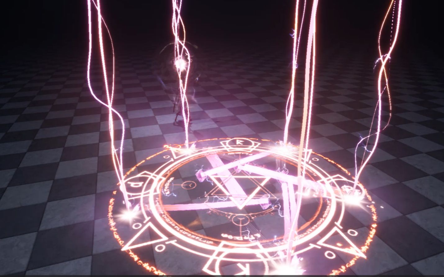 ue4/ue5 虚幻引擎特效教程,游戏特效-法阵拆解教程 #游戏特效 #ue4