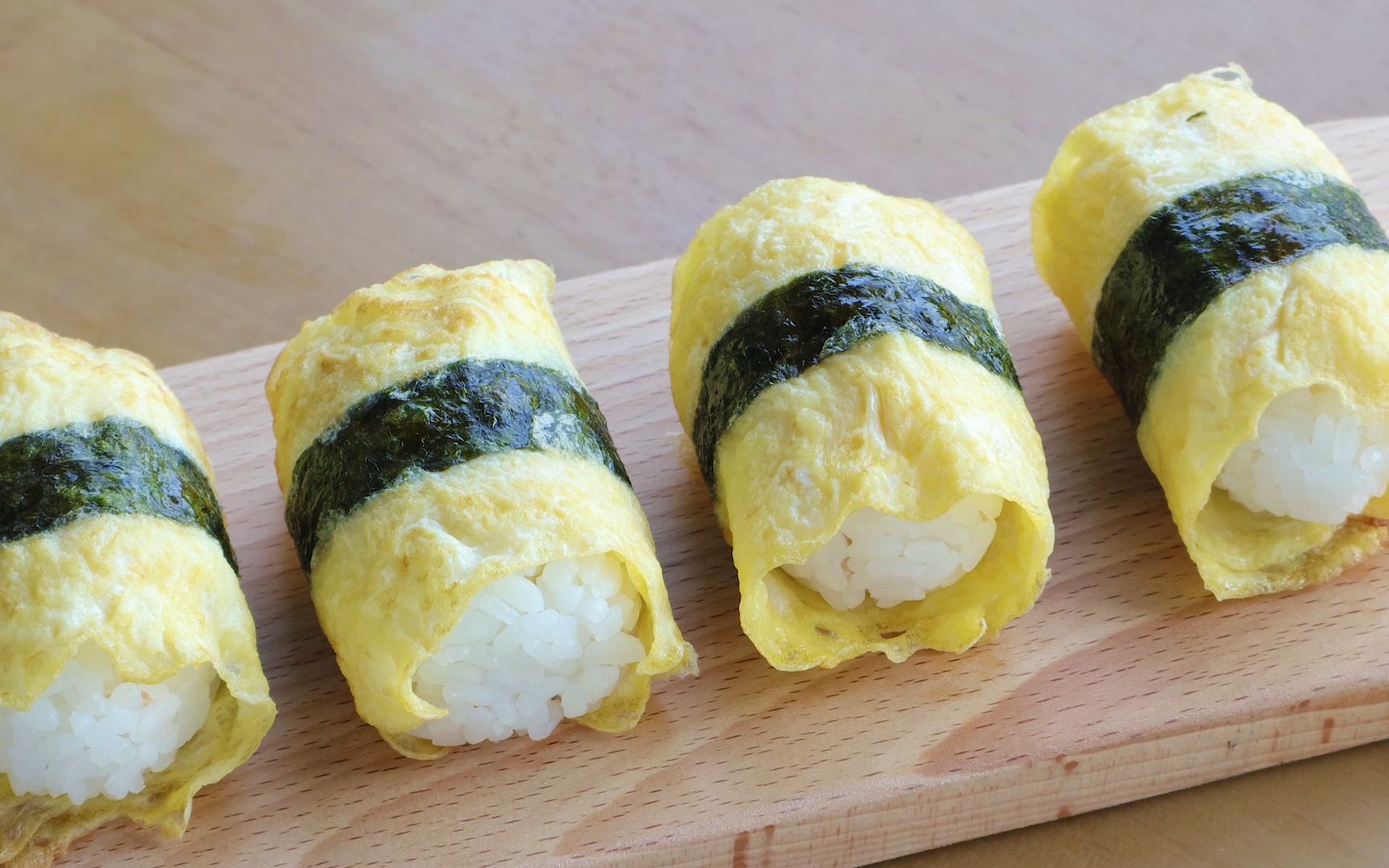 剩米饭做鸡蛋寿司,早餐一定要试试,简单好吃