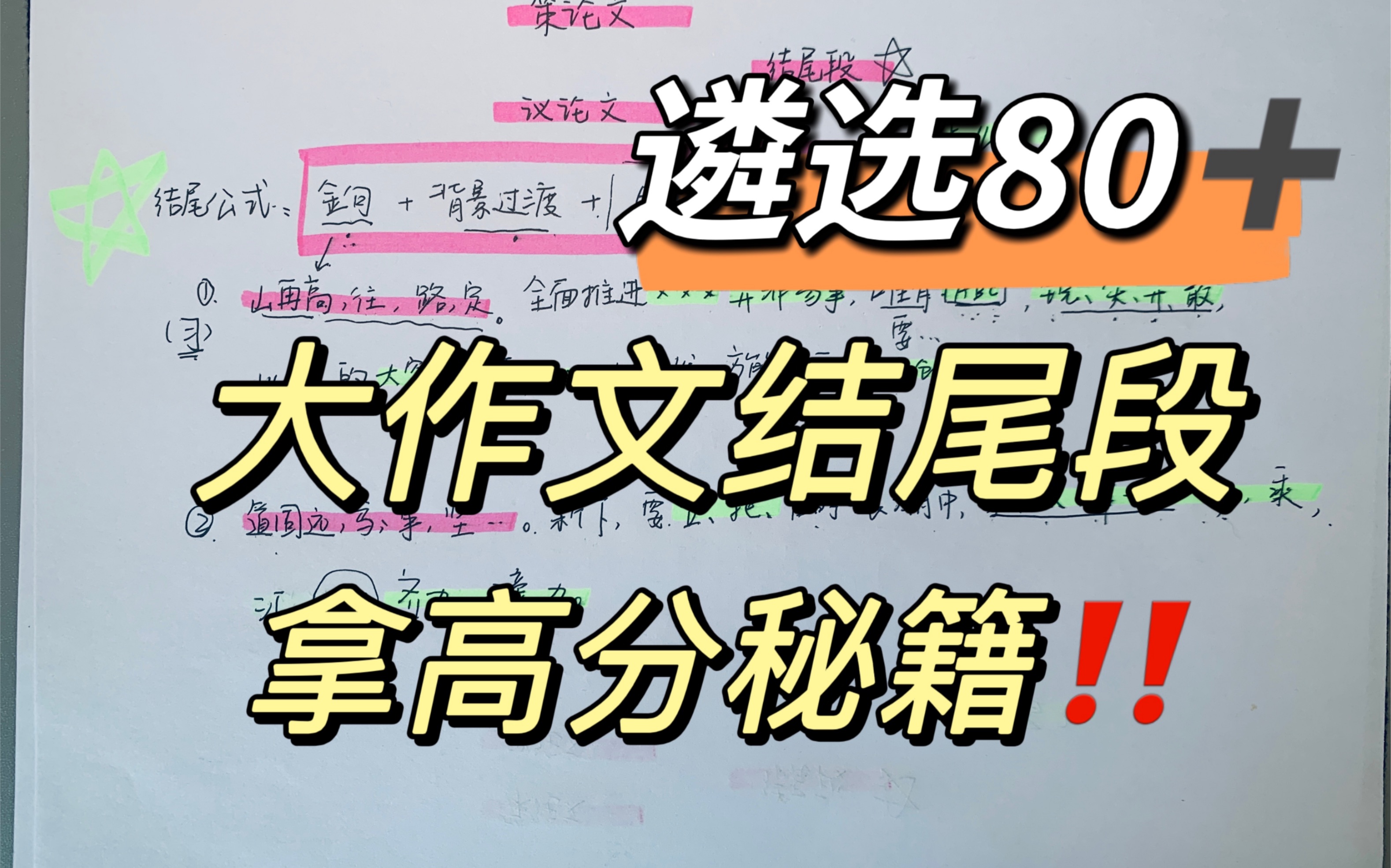 04.11遴选申论|结尾段决定着最终的拿分!教你快速写并且拿高分!哔哩哔哩bilibili