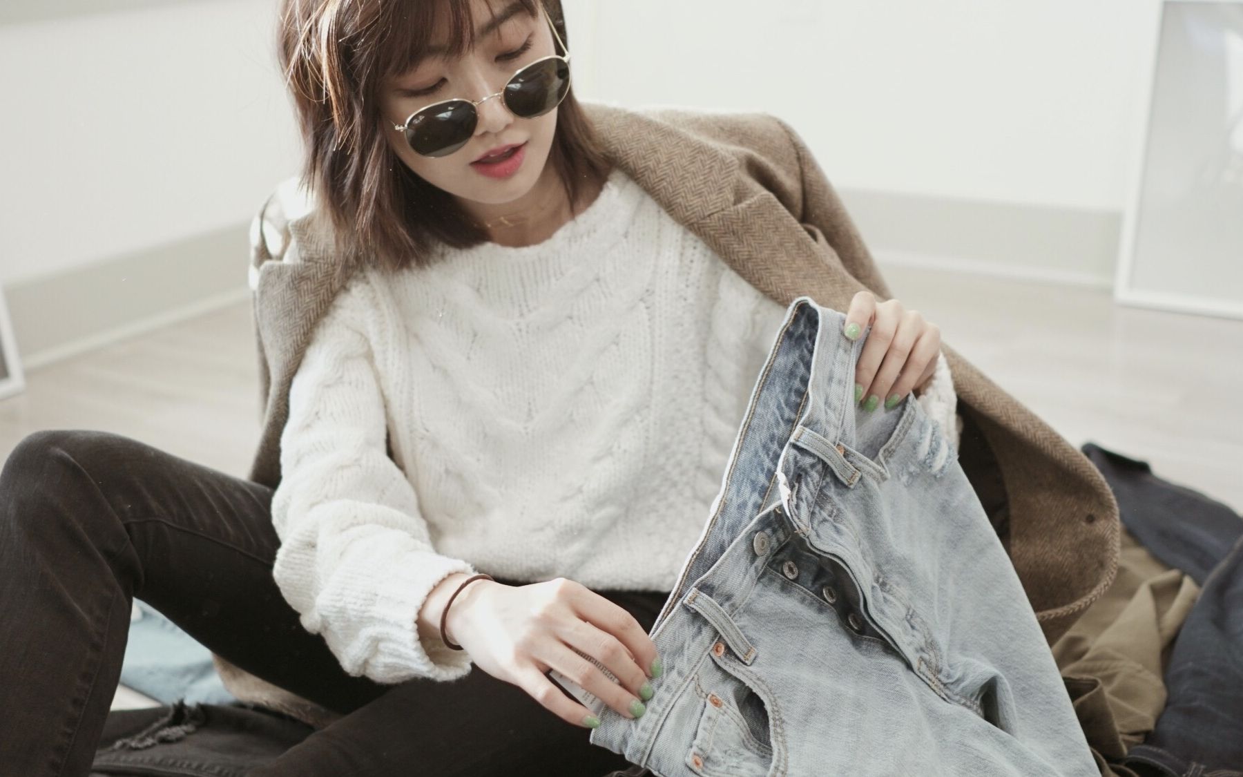 牛仔裤合集丨我的22条牛仔裤丨savislook