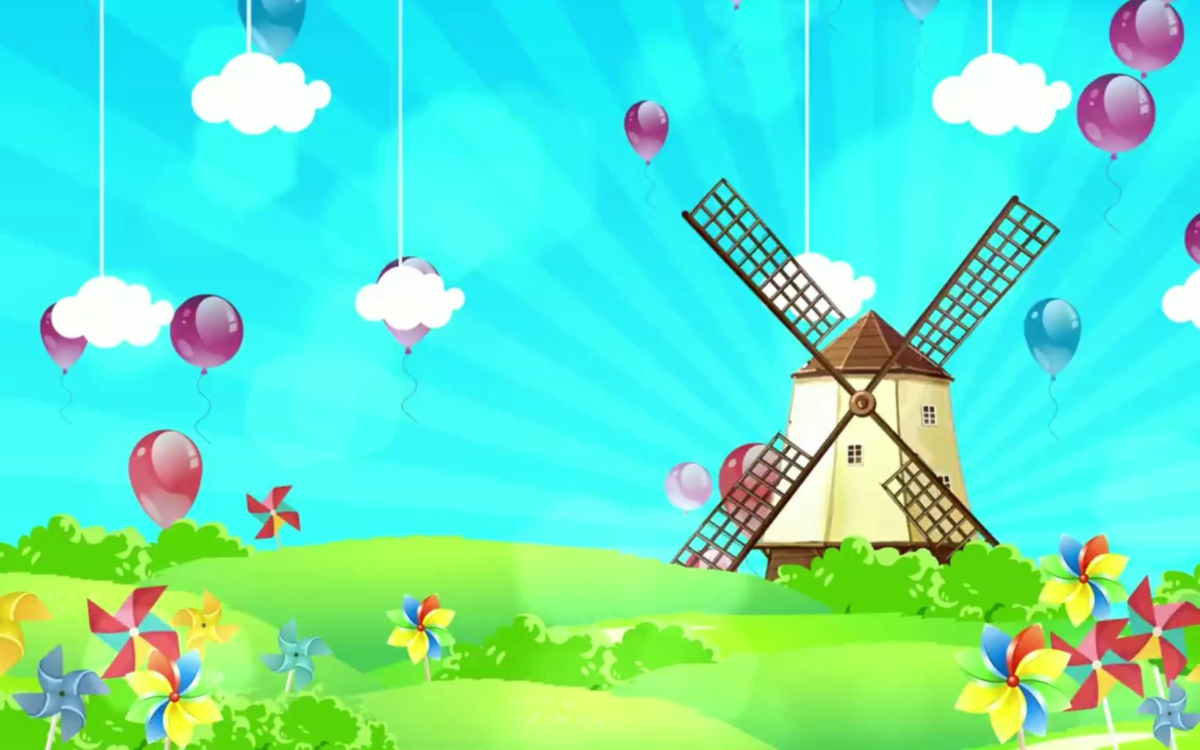 《孩子的天空》奶糖版 led舞台背景视频