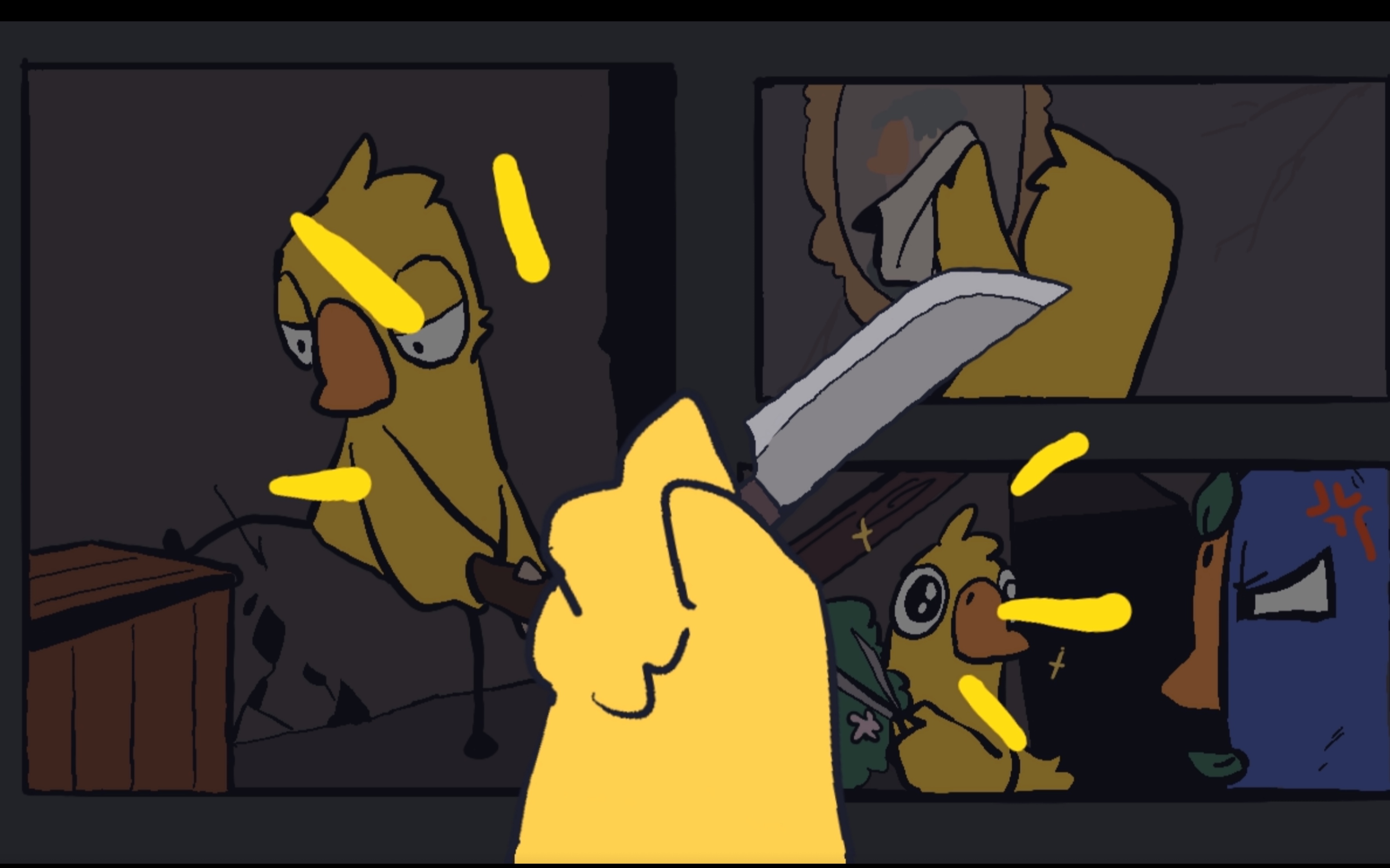 【鹅鸭杀动画】"呆呆鸟们"的西部对决