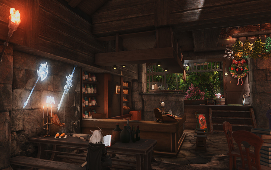 【ff14装修】冒险者们的小憩之所 | 中世纪佣兵旅馆
