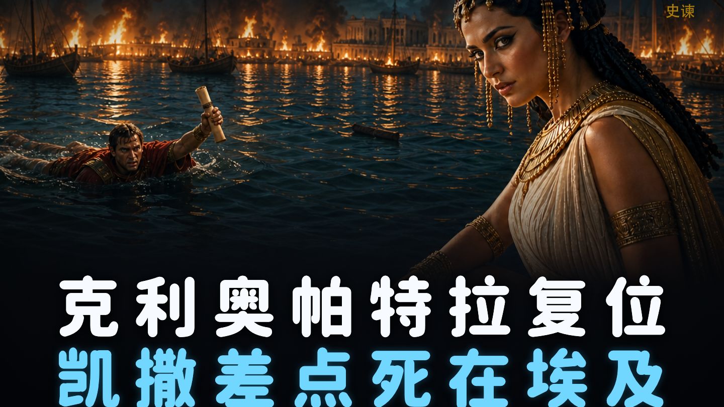 她把整个埃及，押在两个罗马男人身上