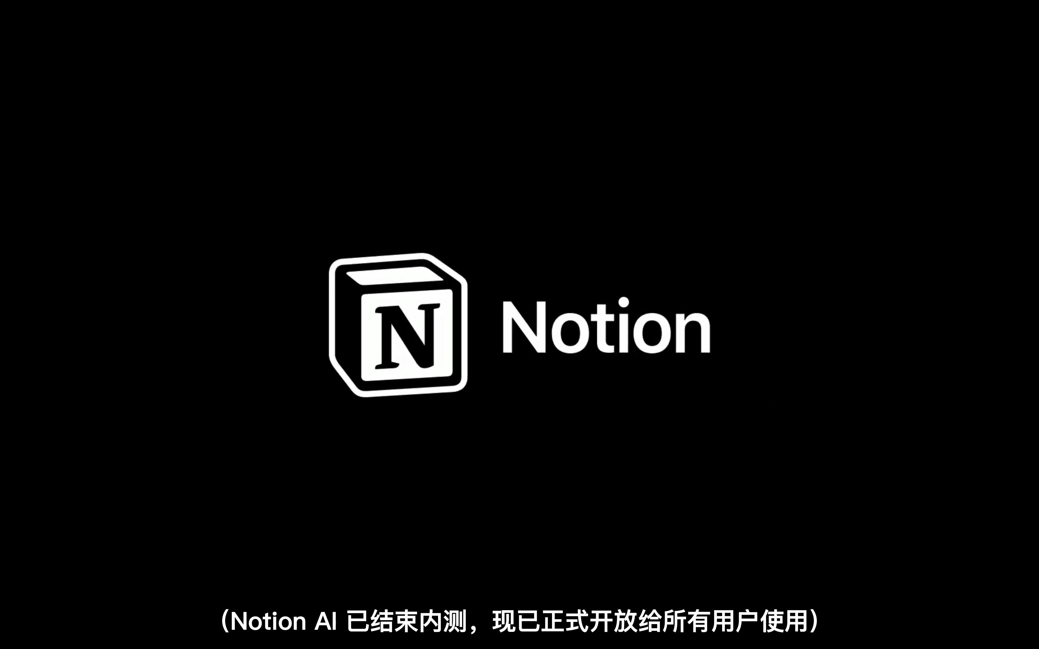 【中英字幕】notion ai