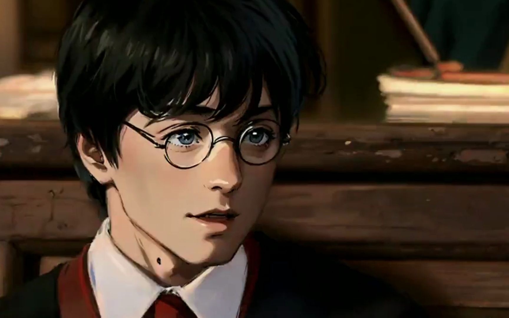 ai生成哈利波特动漫视频