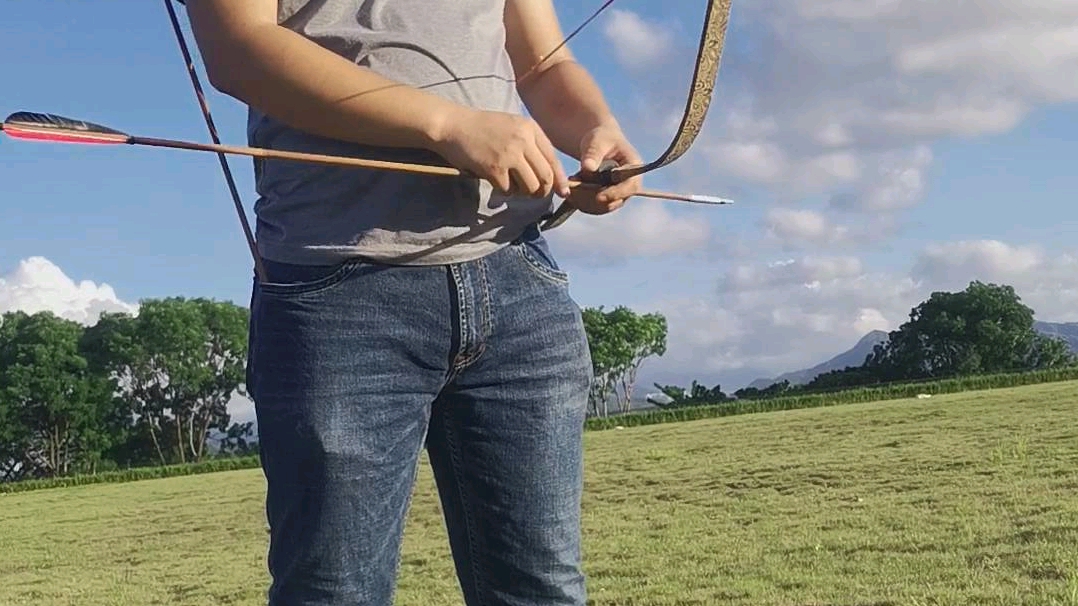 50磅韩弓,89公分竹箭,坡扳指_哔哩哔哩 (゜-゜)つロ 干杯~-bilibili