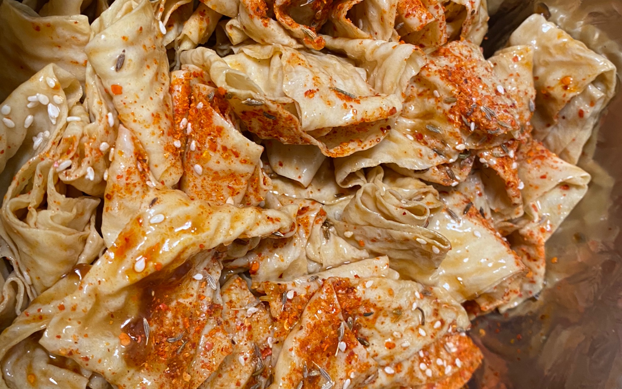 【辣串】建平县特色小吃"辣串"的制作方法_哔哩哔哩_bilibili