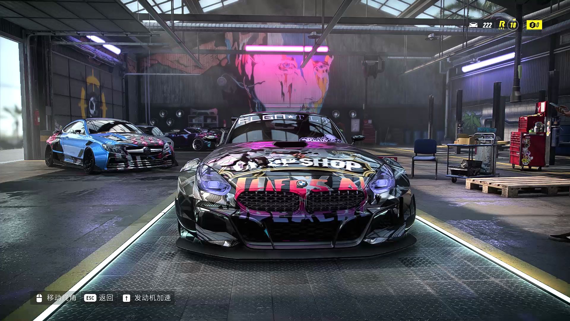 need for speed 极品飞车21 宝马z4改装配色