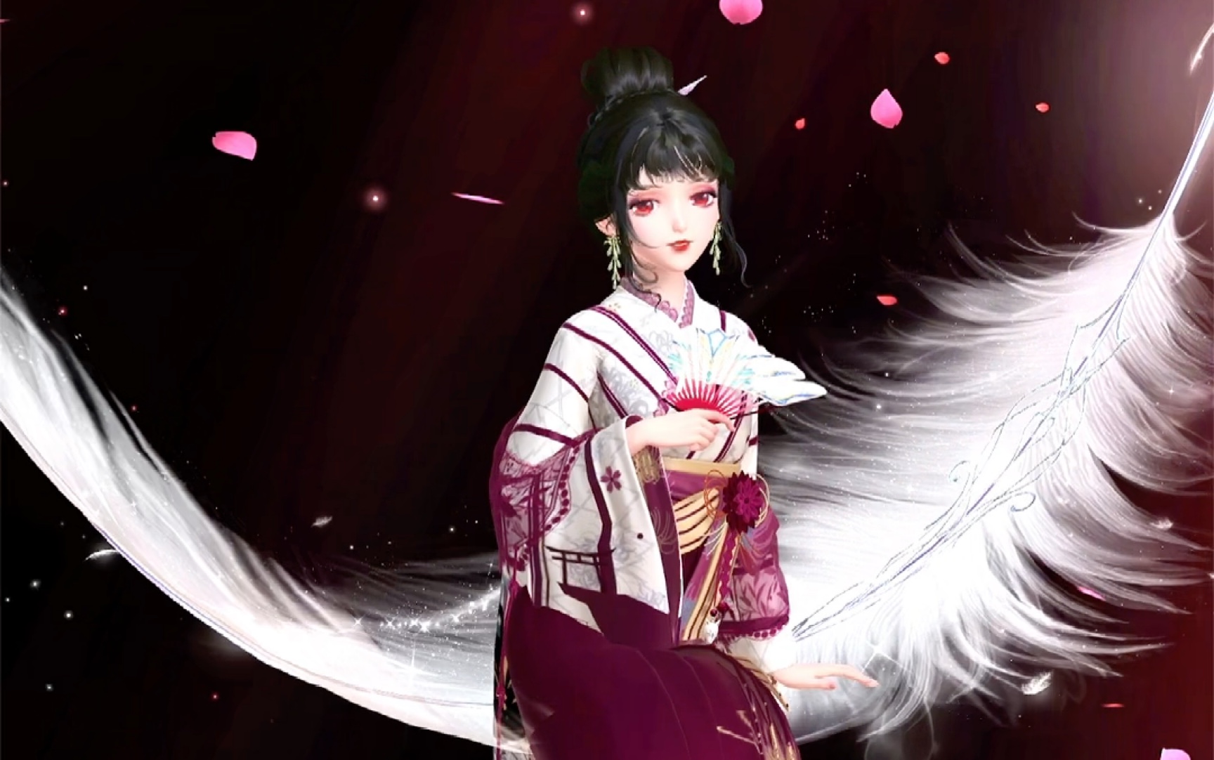 【闪耀暖暖x犬夜叉】神乐灵感搭配61她是风 自由的风